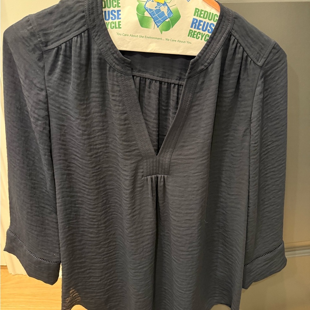 Rebecca Taylor navy Blouse